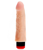 Art-Style №12 – реалистичный вибратор-фаллоимитатор из неоскина, телесный, 20,5 см