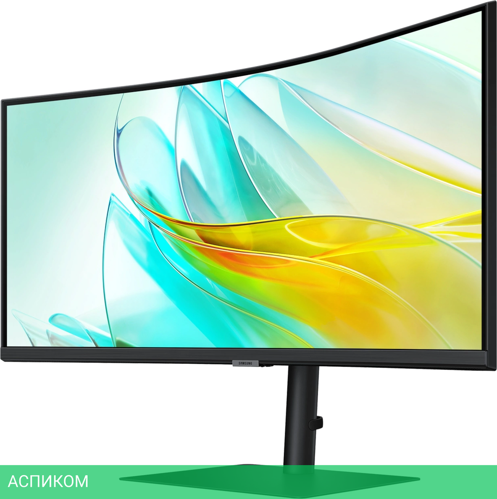 Монитор Samsung ViewFinity S6 S34C650UAIXCI черный (LS34C650UAIXCI)