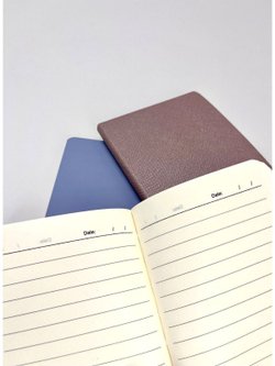 Набор 3 блокнота 88л (138*102мм) линейка розовый, перламутровый, голубой (5447-2)