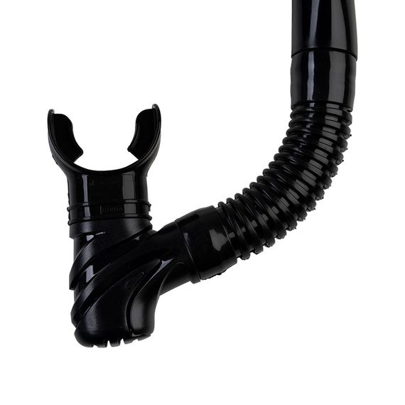 Трубка Scorpena J5 с двумя клапанами черная