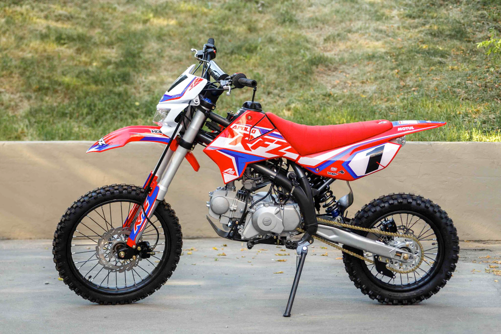 Питбайк Apollo RFZ START 125LE 17х14 Красный