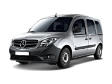 Рейлинги на Mercedes-Benz Citan 2012+