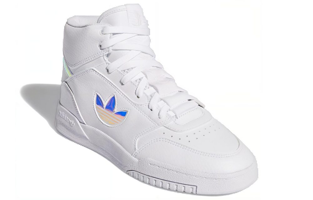 Adidas originals Drop Step XL comfortable casual non-slip wear-resistant high-top sneakers women's laser white