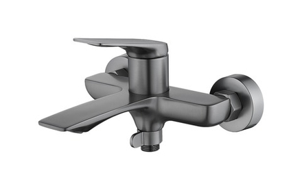 Смеситель для ванны HAIBA HB60816-3 оружейная сталь