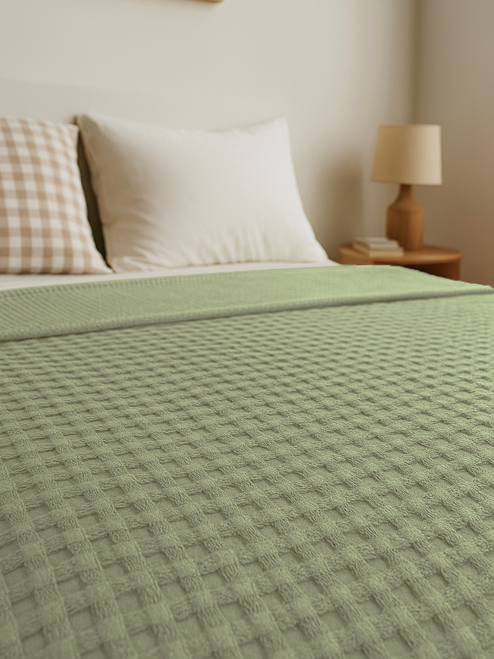 Плед "ERICA" 220х240, цвет Зеленый светлый