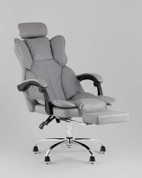Кресло руководителя TopChairs Siento серый