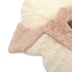 Стираемый коврик Nattiot Rug Lolho (100 Х 110 см), хлопок, бежевый