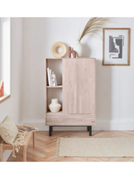 Комод Виби из массива дуба в стиле лофт, 85х40х135