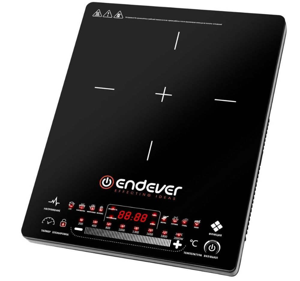 Плитка индукционная Endever Skyline IP-60, черный