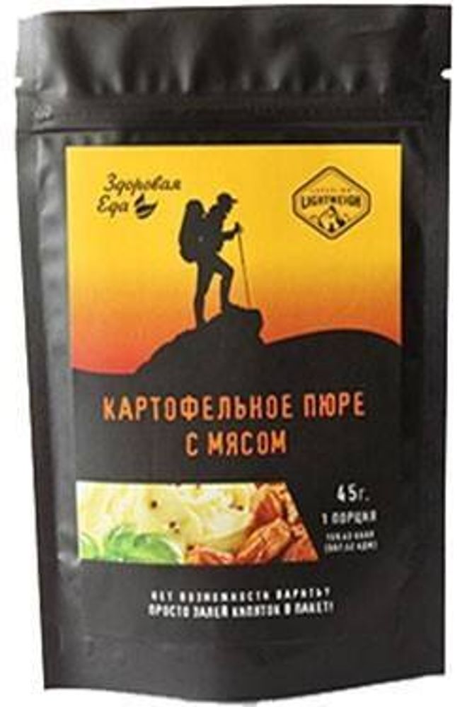 Картофельное пюре с Говяж. фарш. Здоровая Еда 45г