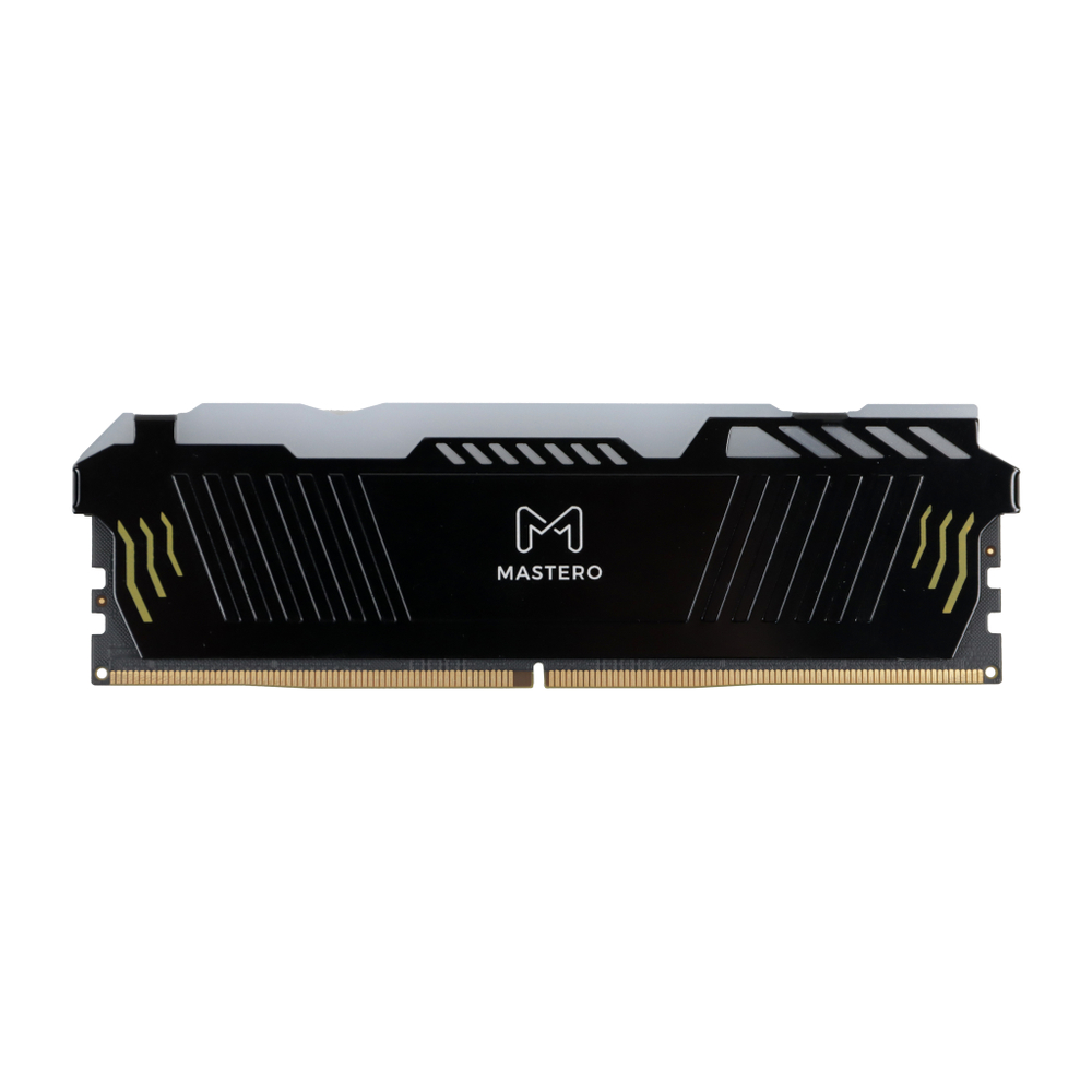 Комплект памяти Mastero DDR5 DIMM 32Гб (2х16Гб), 6000МГц, CL38, ARGB, Retail, 1.3В, XMP, с радиатором (MSHR6000C38-32G5-K2)