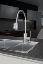 Смеситель для кухни с гибким изливом CULTO FERRO