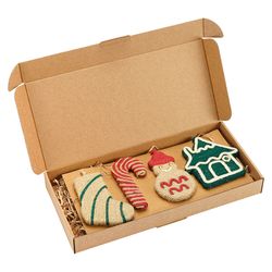 Набор елочных украшений Classics из джута и гофрированного картона из коллекции New Year Essential, 4 шт.