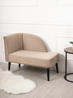 Кушетка Berger бежевый/венге