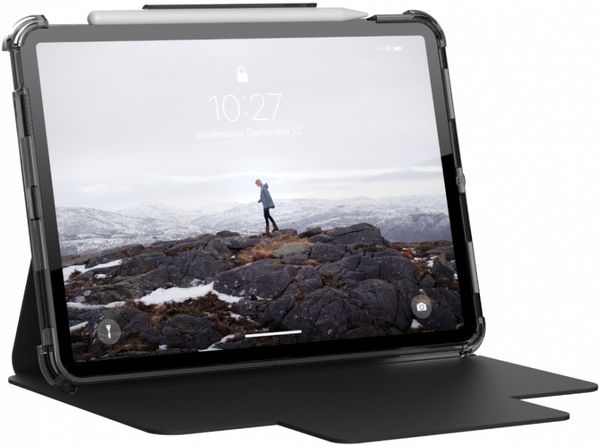 Чехол UAG Lucent для iPad Air 10.9" 2020/Pro 11" 1/2 поколений, черный/прозрачный (Black/Ice)