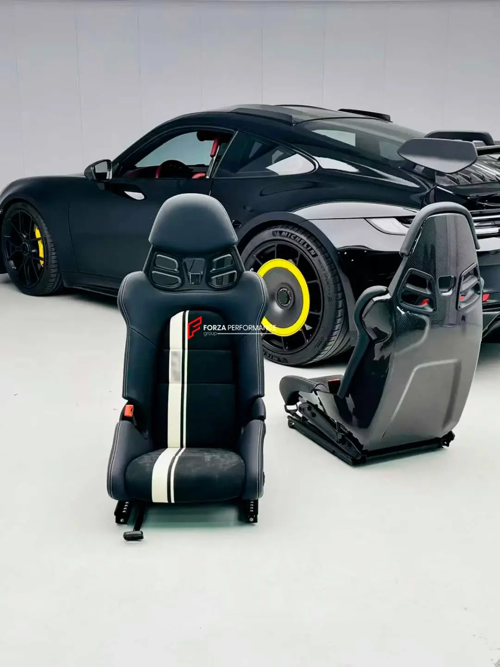 Карбоновые сиденья / ковшевые кресла для PORSCHE 911 992.1 GT3 2022+ Порше