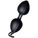 Чёрные вагинальные шарики Joyballs Secret (Цвет: черный)