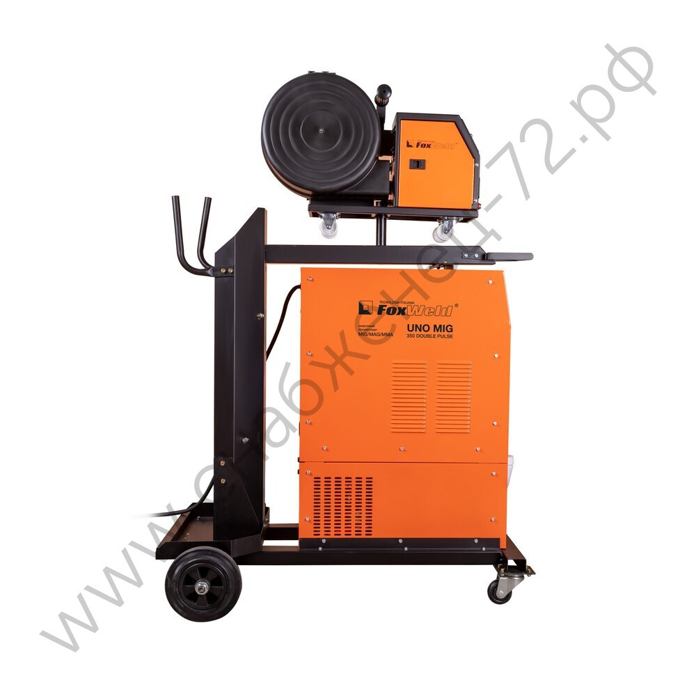 Сварочный полуавтомат UNO MIG 350 DOUBLE PULSE (Источник питания+МП+Тележка+БЖО - 2 упак.)