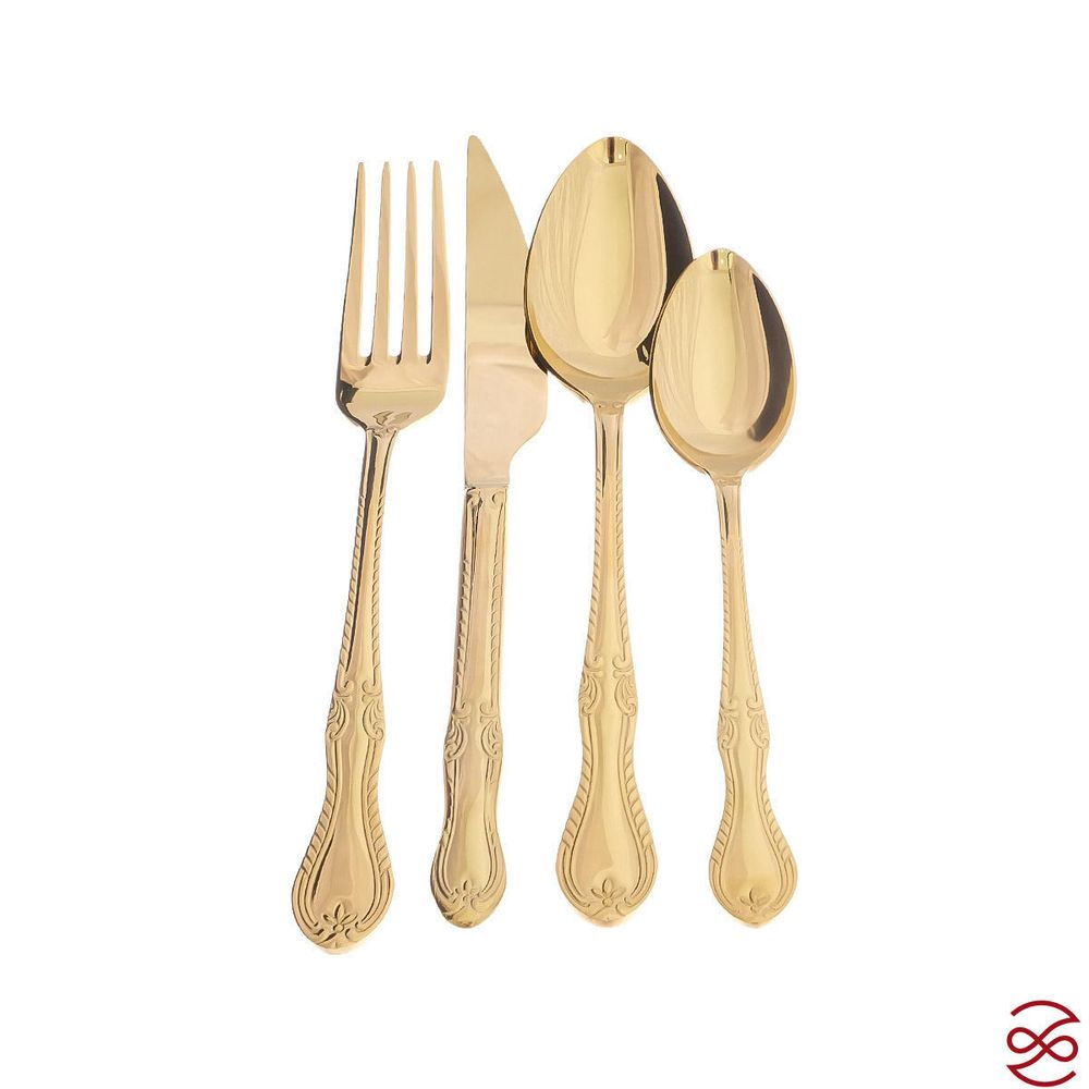 Набор столовых приборов Hira Safir Titanum 24 пр