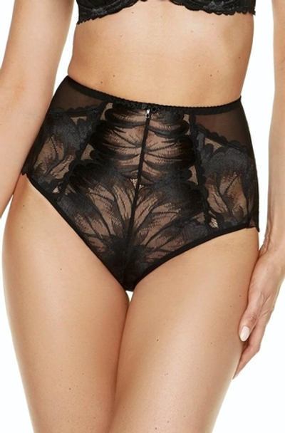 Трусики-слипы Moon с высокой линией талии (Размер: 48) (Цвет: черный)