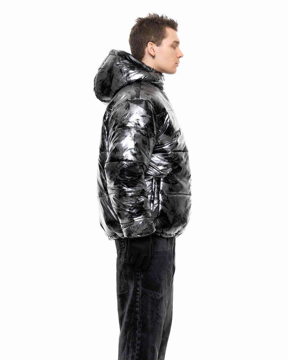 Пуховик Issaya Draft Mass Dark черный