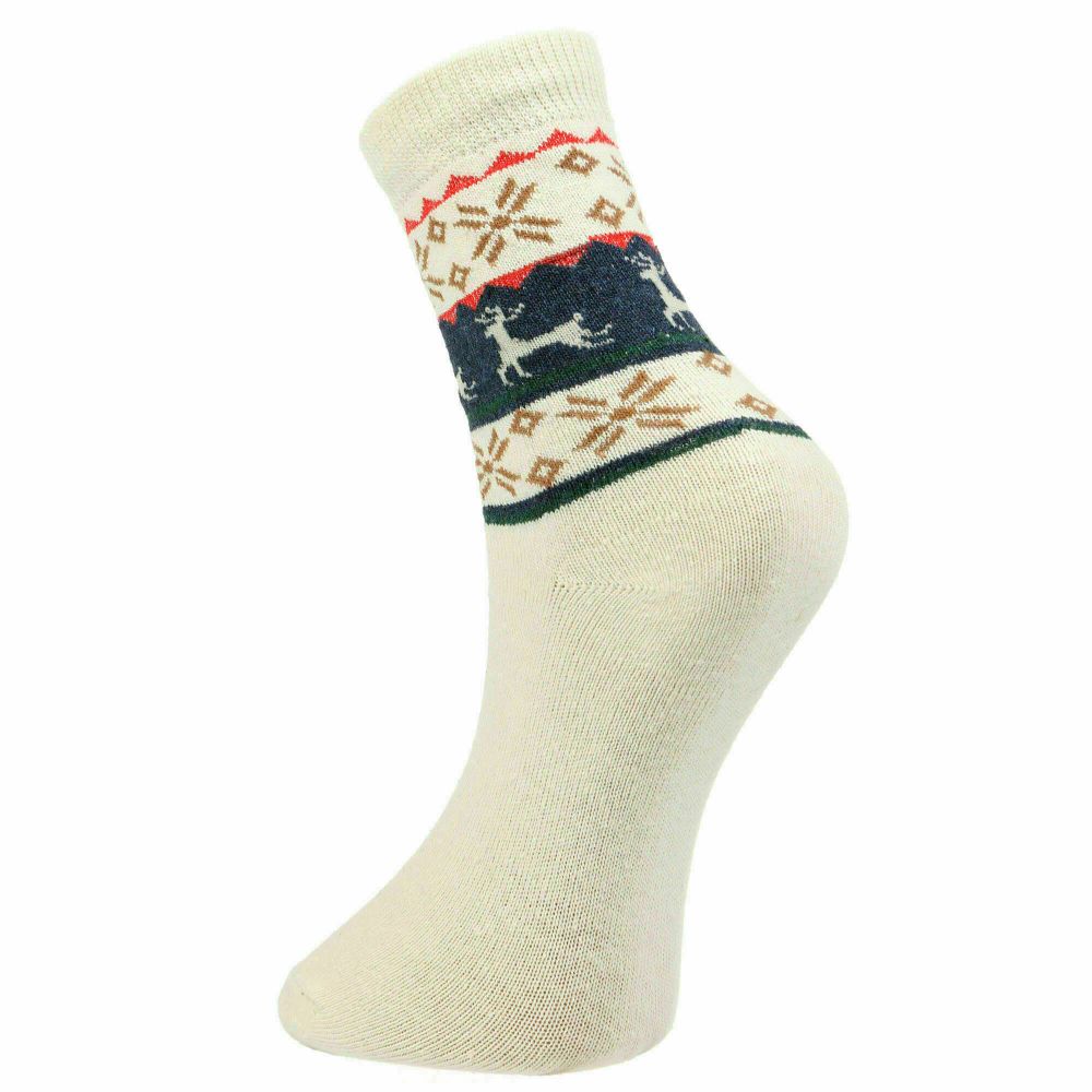 Мужские носки белые ROMEO ROSSI с шерстью 8044-1