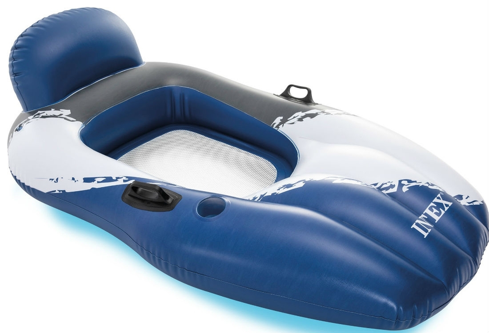 Шезлонг плавающий Intex FLOATING MESH LOUNGE 56862, 163х104 см