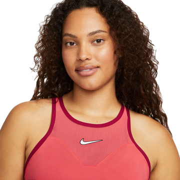 Женский топ теннисный Nike Court Dri-Fit Slam Top - красный