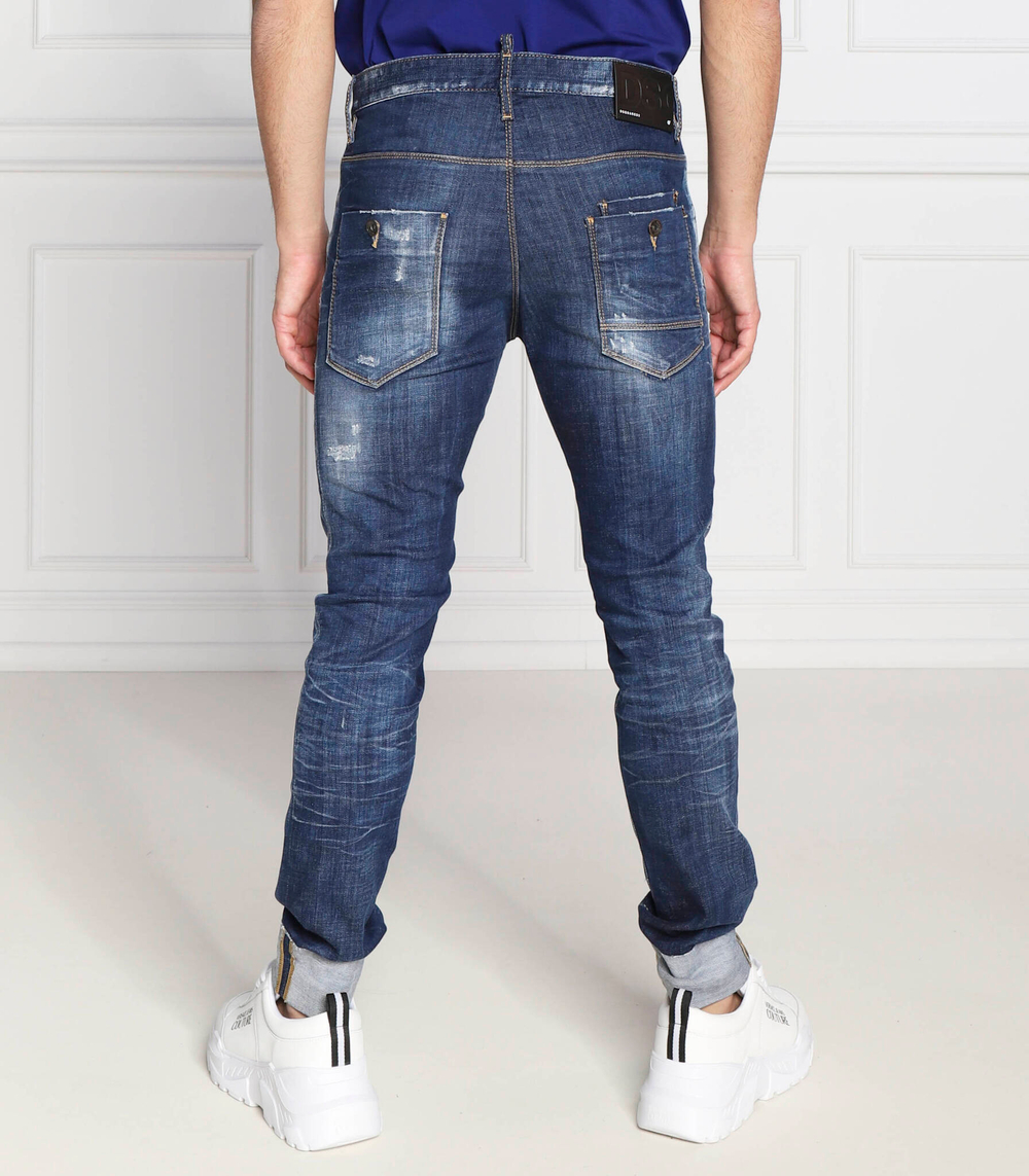 джинсы skater Dsquared2 - темно-синий(S71LB1127 S30342)