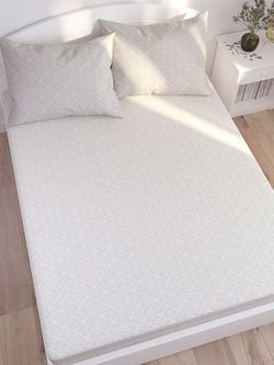 Постельное белье Сказка "Классика" 1,5-сп   наволочка 50х70 1шт Простынь на резинке 90х200 см  Пододеяльник 145х215 см