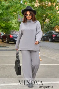 Костюм 1530-серый Minova