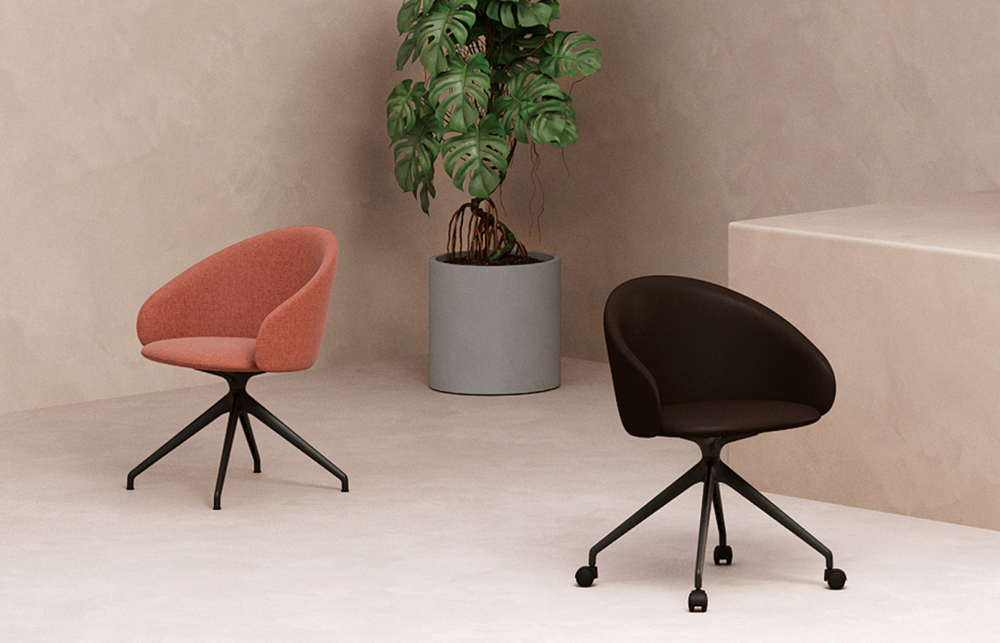 Кресло офисное на колесах Papatya Glera-K Chief