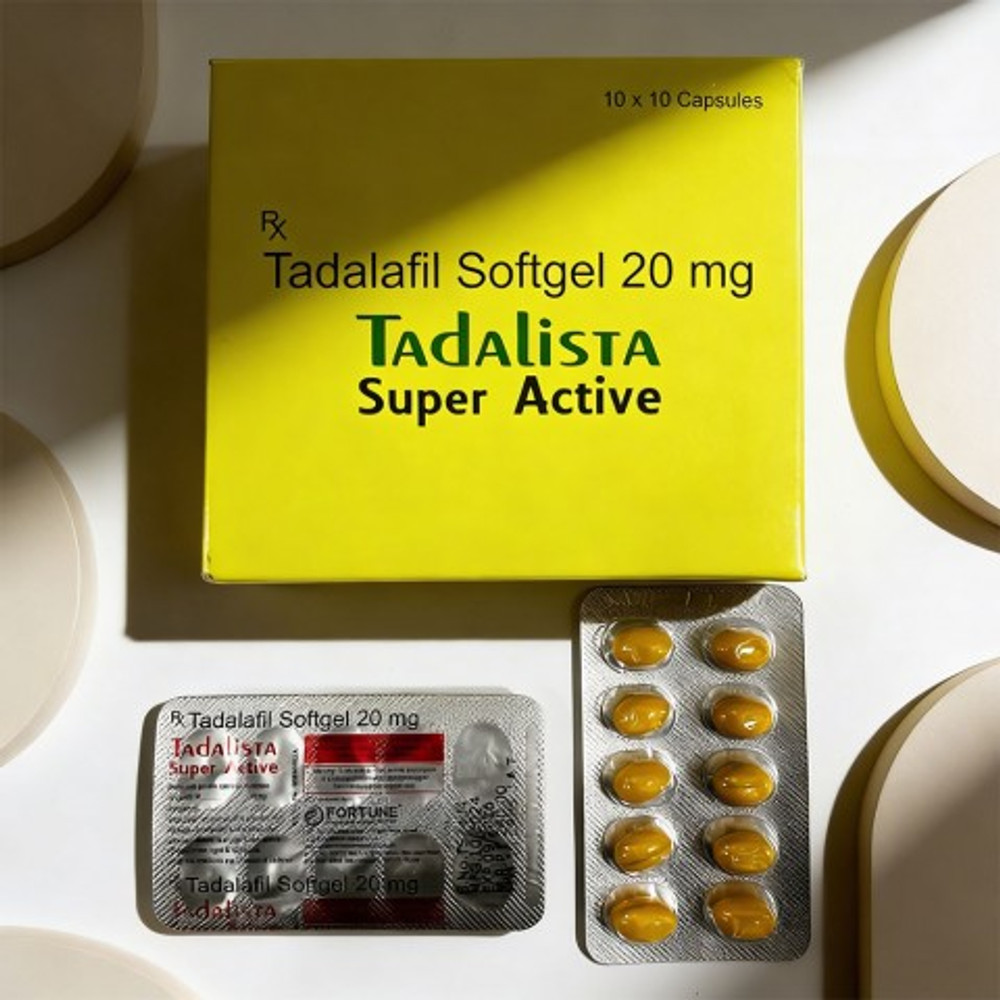 Препарат для усиления потенции Tadalista Super Active (10 таб.)