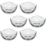 Набор стеклянных салатников 6шт 8см, 90мл «Тоскана» 530526B