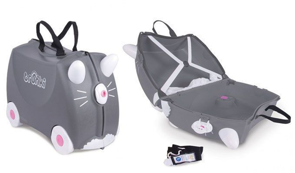 Чемодан на колесиках Trunki Cat Benny