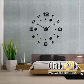 Настенные 3D часы Radius