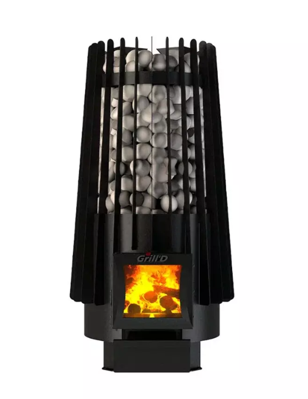 Дровяная банная печь Grill'D Cometa Vega 180 Long