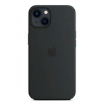 Силиконовый чехол с поддержкой MagSafe Apple Silicone Case для iPhone 13 mini, Midnight (Темная ночь)