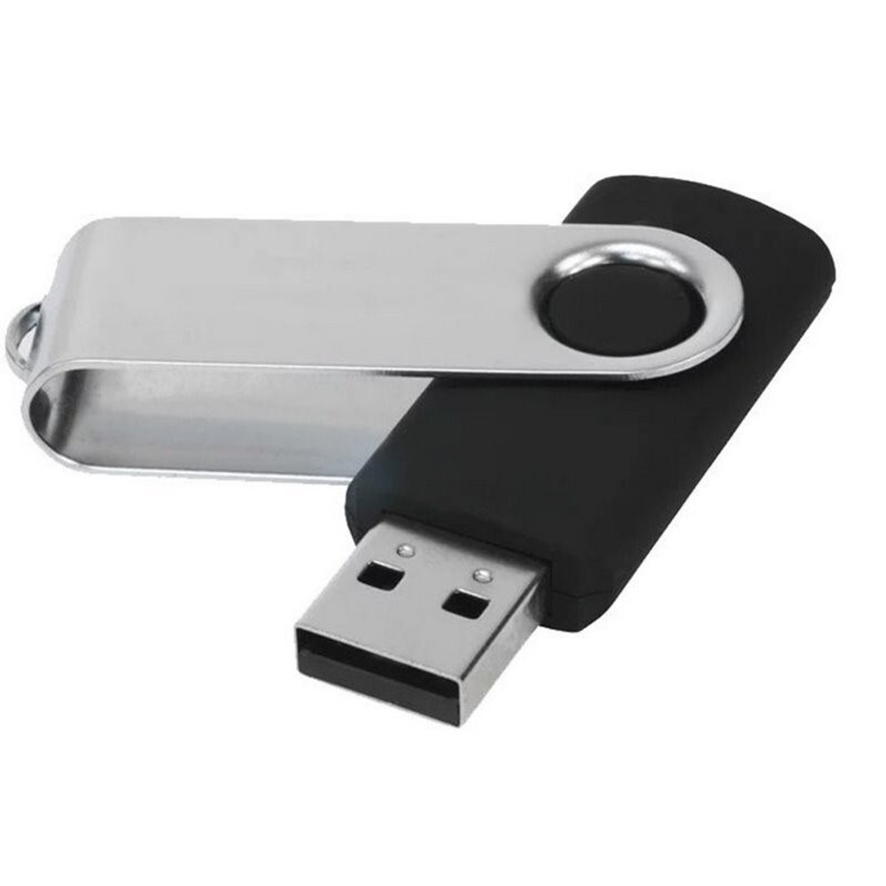 USB карта памяти 32ГБ Mirex Swivel Black (13600-FMURUS32)