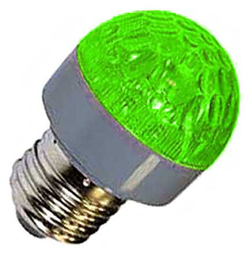 Лампа светодиодная 0.6W R42 E27 - цвет в ассортименте