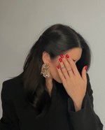 Серьги Float, Золотой