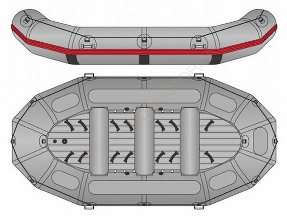 Надувной рафт Timetrial 18f