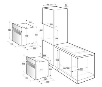 Электрический духовой шкаф Gorenje BO 71 ORAB