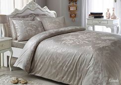 Постельное белье ARREDO коричневый  жаккард deluxe TIVOLYO HOME Турция