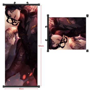 Гобелен "Токийские мстители - Кейске Баджи и Чифую Мацуно"