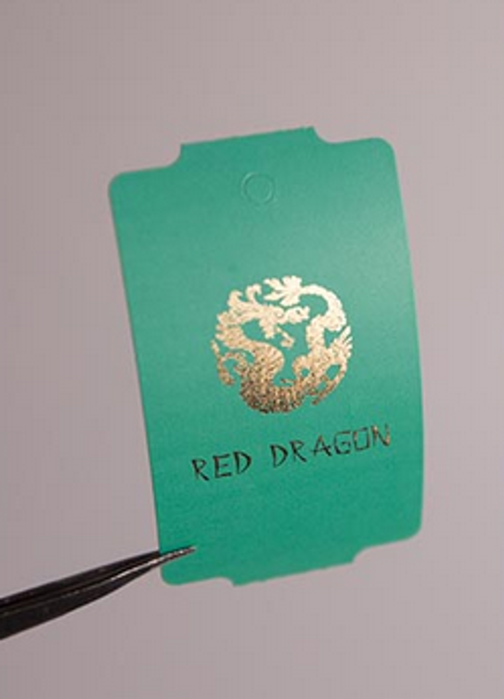 Бирюзовые бирки. Печать золотой фольгой.