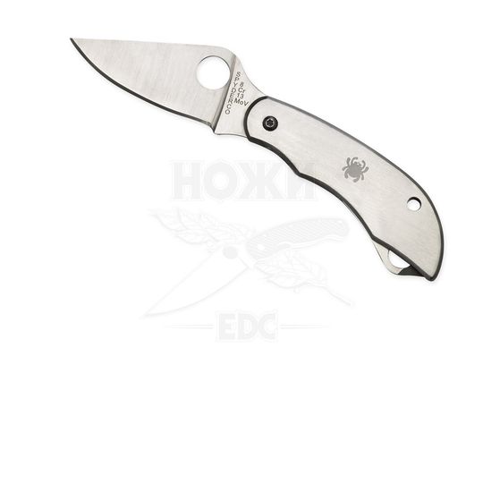Складной нож Spyderco ClipiTools Scissors Multi-Purpose Knife C169P c клинком из стали 8Cr13MoV, рукоять Stainless Steel