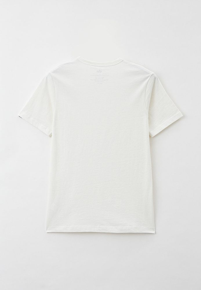 Футболка Alpha Industries Essential White Футболка Alpha Industries Essential White