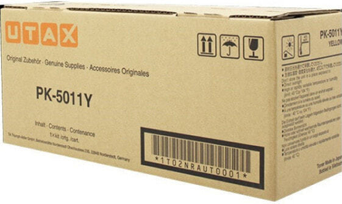 Картридж тонерный желтый 1 шт UTAX 1T02NRAUT0
