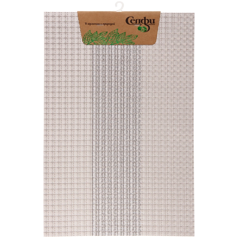 Салфетка на стол 30*45см «Селин» плетеная, коричневая